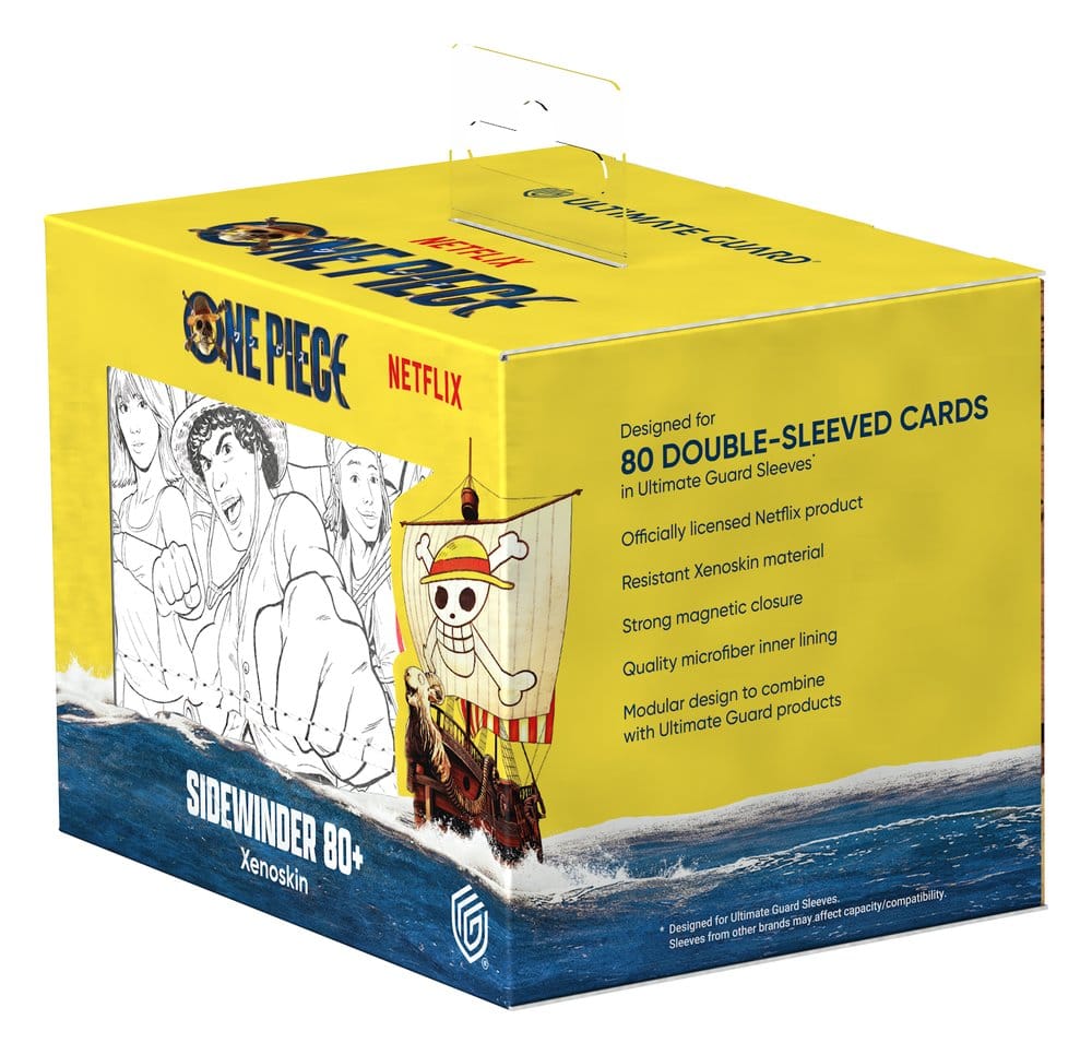 Ultimate Guard Sidewinder 80+ Xenoskin NETFLIX ONE PIECE - Sketch Image 7