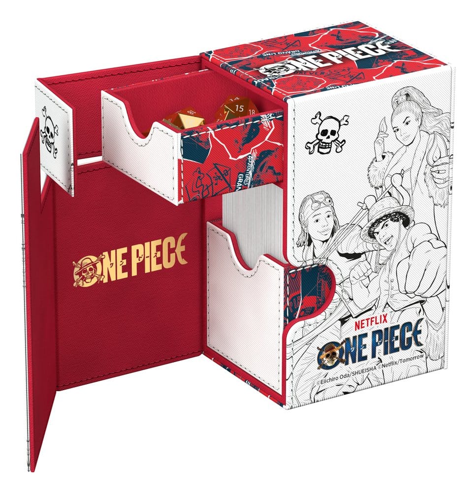 Ultimate Guard Flip'n'Tray 80+ Xenoskin NETFLIX ONE PIECE - Sketch Image 6