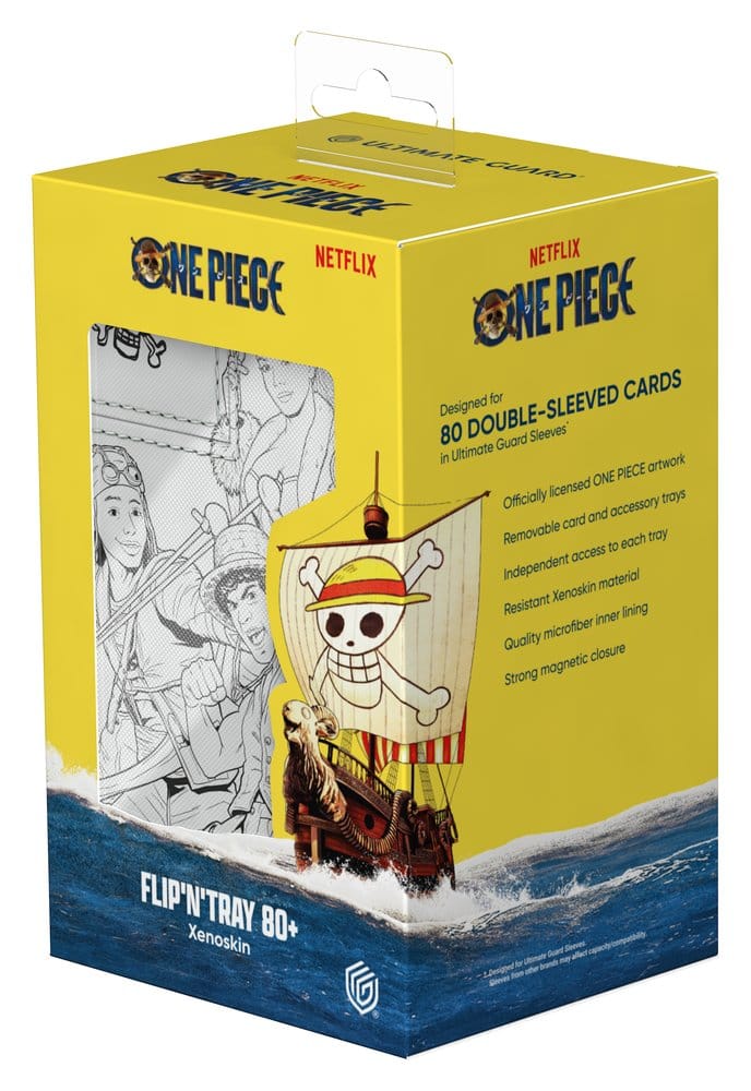 Ultimate Guard Flip'n'Tray 80+ Xenoskin NETFLIX ONE PIECE - Sketch Image 8