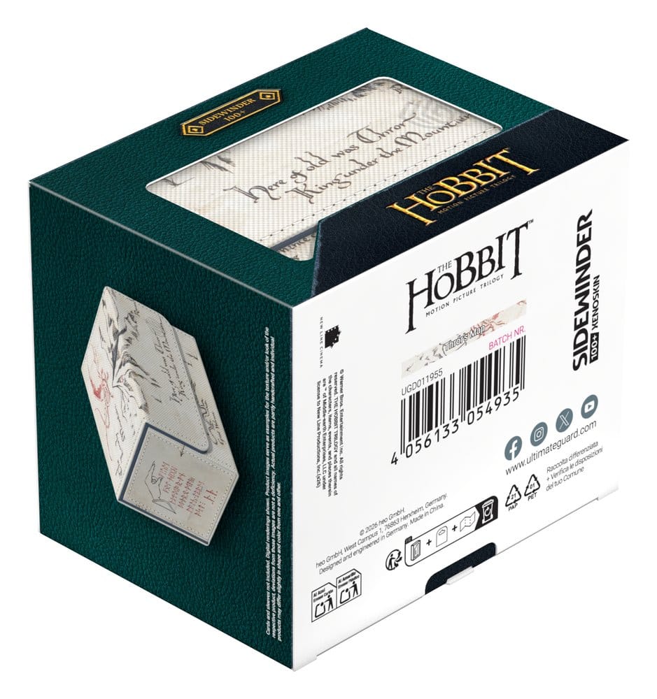 Ultimate Guard Sidewinder 100 Xenoskin The Hobbit™ - Thrór's Map Image 13