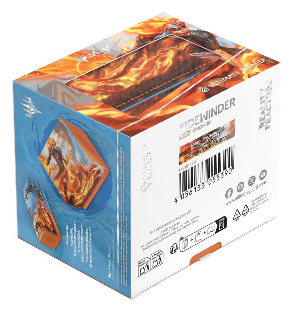 Ultimate Guard Sidewinder 100+ Xenoskin Magic: The Gathering "Reality Fracture" - Chandra, Torch of Defiance Image 14