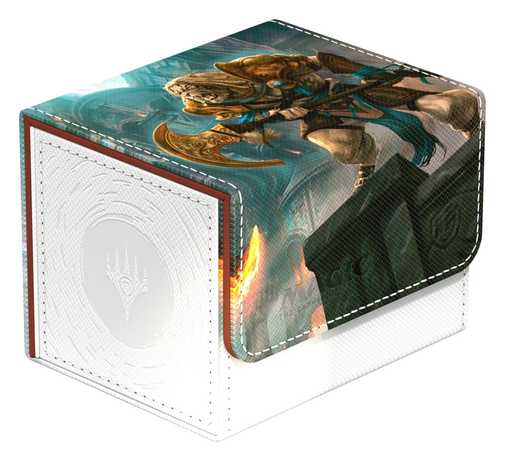 Ultimate Guard Sidewinder 100+ Xenoskin Magic: The Gathering "Reality Fracture" - Ajani, Counterattack Leader Image 2