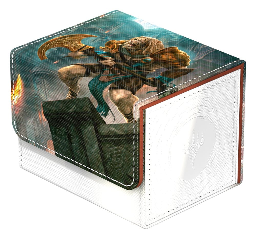 Ultimate Guard Sidewinder 100+ Xenoskin Magic: The Gathering "Reality Fracture" - Ajani, Counterattack Leader Image 1