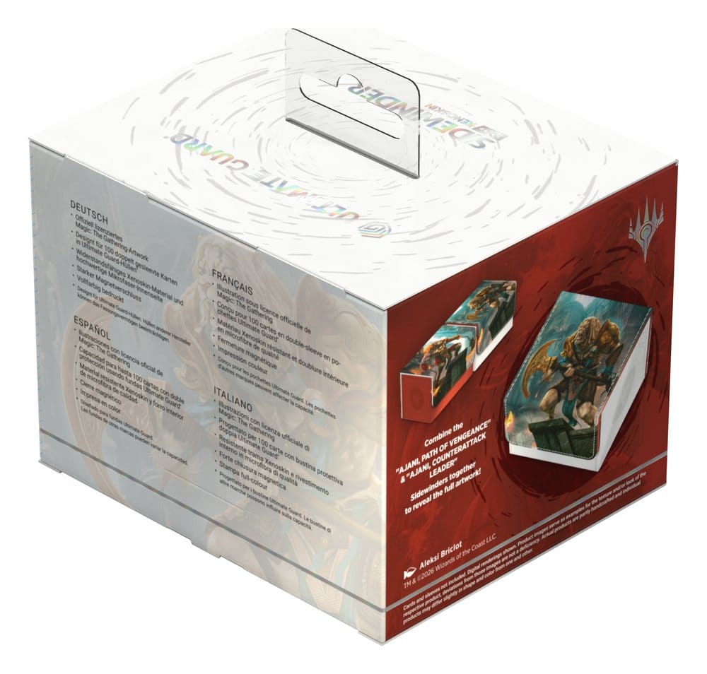 Ultimate Guard Sidewinder 100+ Xenoskin Magic: The Gathering "Reality Fracture" - Ajani, Counterattack Leader Image 13