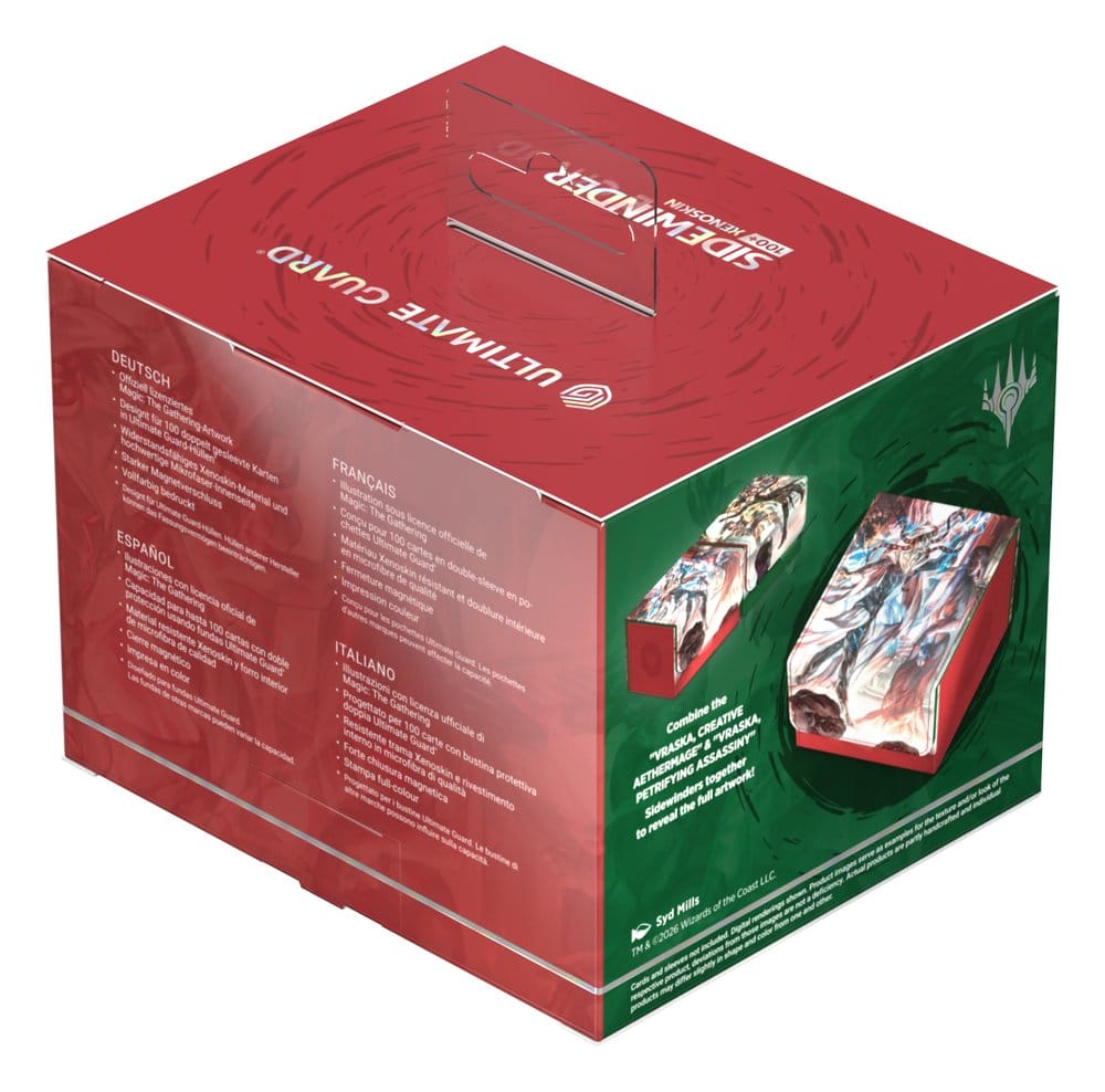 Ultimate Guard Sidewinder 100+ Xenoskin Magic: The Gathering "Reality Fracture" - Vraska, Creative Aethermage Image 13