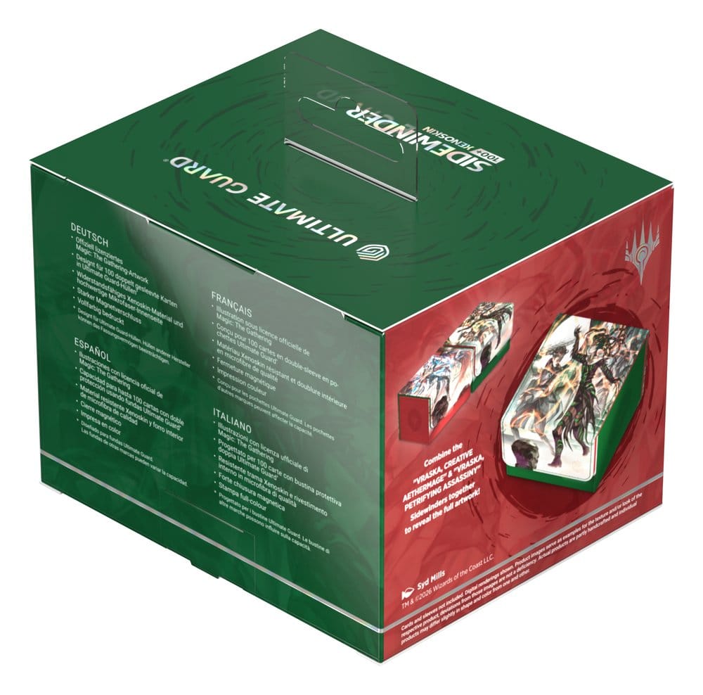 Ultimate Guard Sidewinder 100+ Xenoskin Magic: The Gathering "Reality Fracture" - Vraska, Petrifying Assassin Image 13