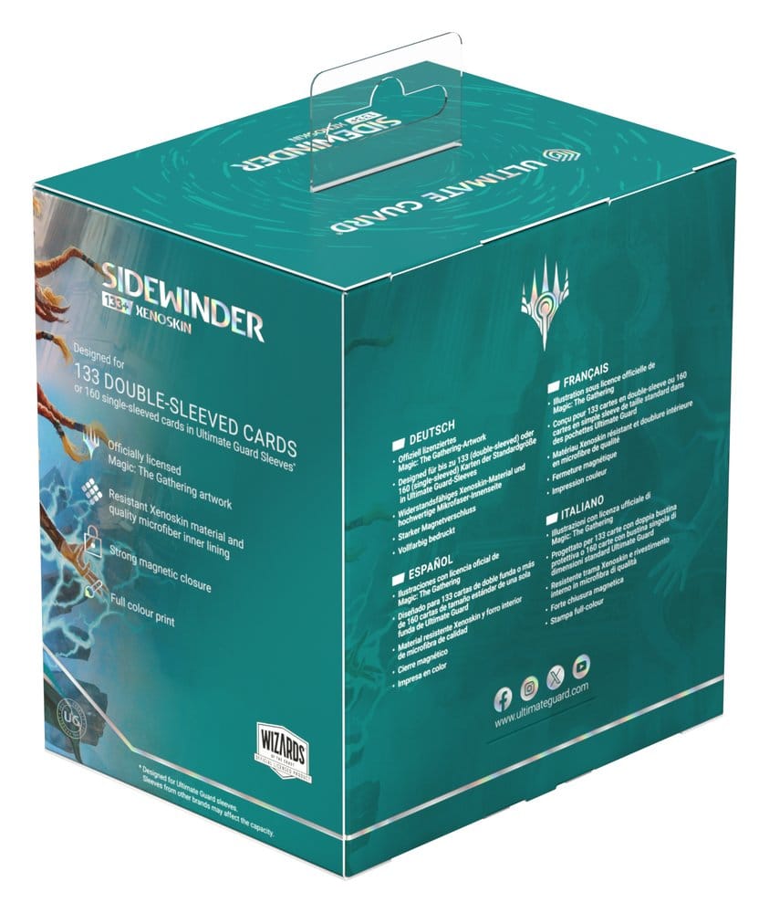 Ultimate Guard Sidewinder 133+ Xenoskin Magic: The Gathering "Reality Fracture" - Tam Beleren, Conflicted Image 11