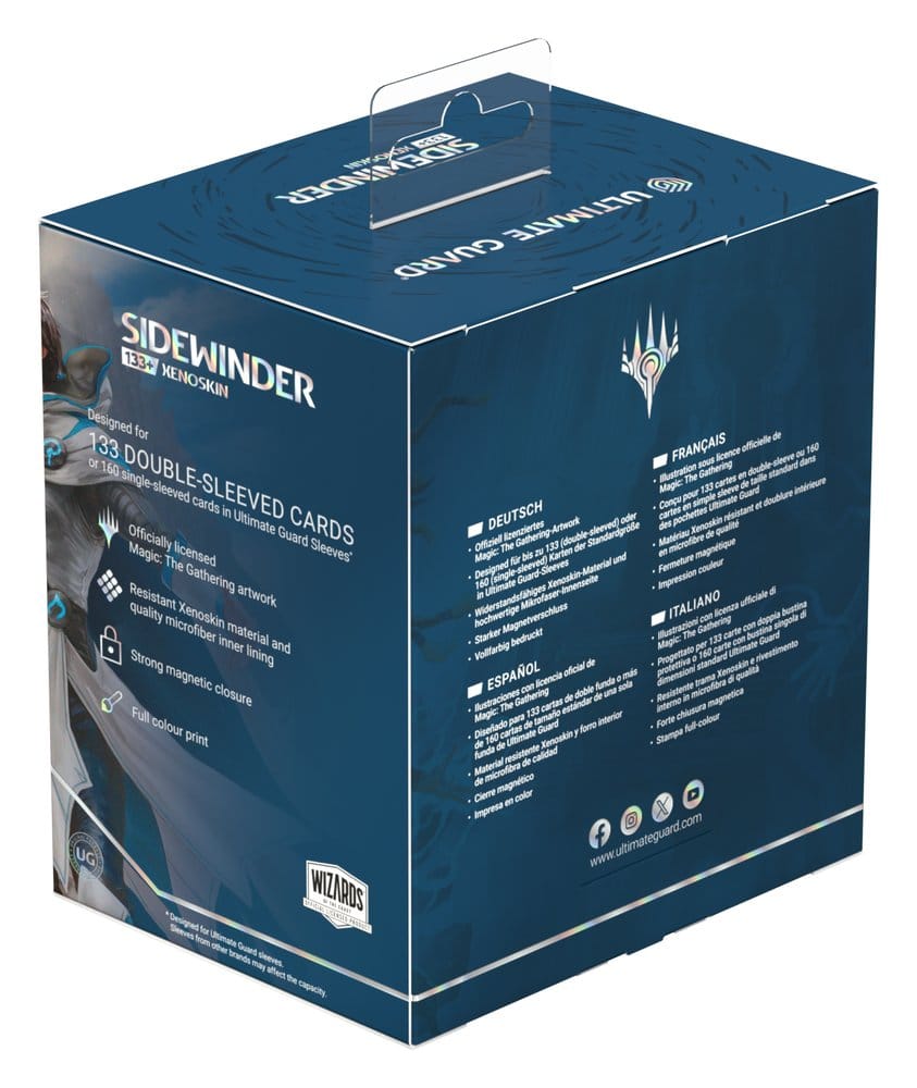 Ultimate Guard Sidewinder 133+ Xenoskin Magic: The Gathering "Reality Fracture" - Jace, Building Reality Image 11