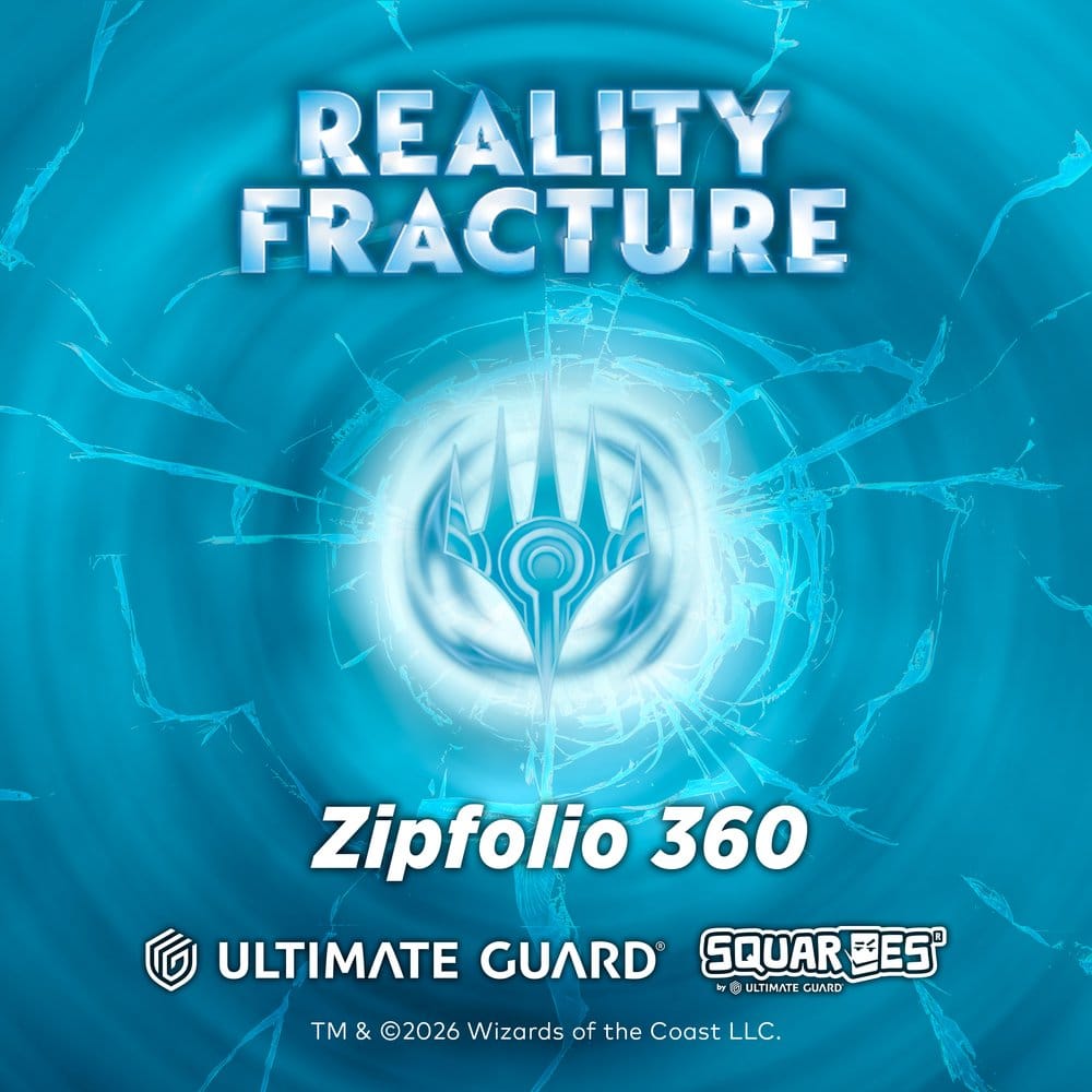 Ultimate Guard Zipfolio 360 Xenoskin Magic: The Gathering "Reality Fracture" - Blue Rare / Multicolor Rare Image