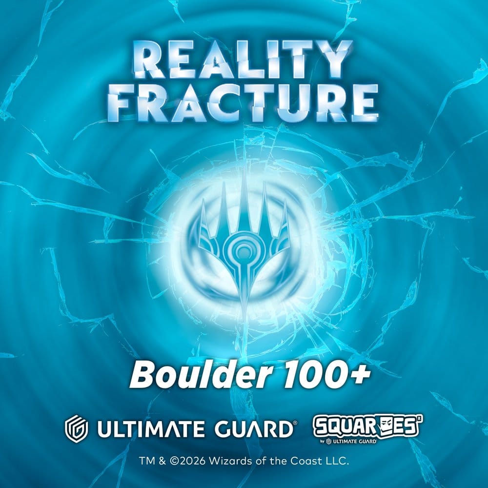 Ultimate Guard RTE Boulder 100+ Magic: The Gathering "Reality Fracture" - Blue Uncommon / Red Uncommon Image