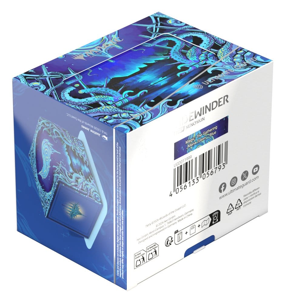 Ultimate Guard Sidewinder 100+ Xenoskin Magic: The Gathering  "Mana Token" - Island Image 14