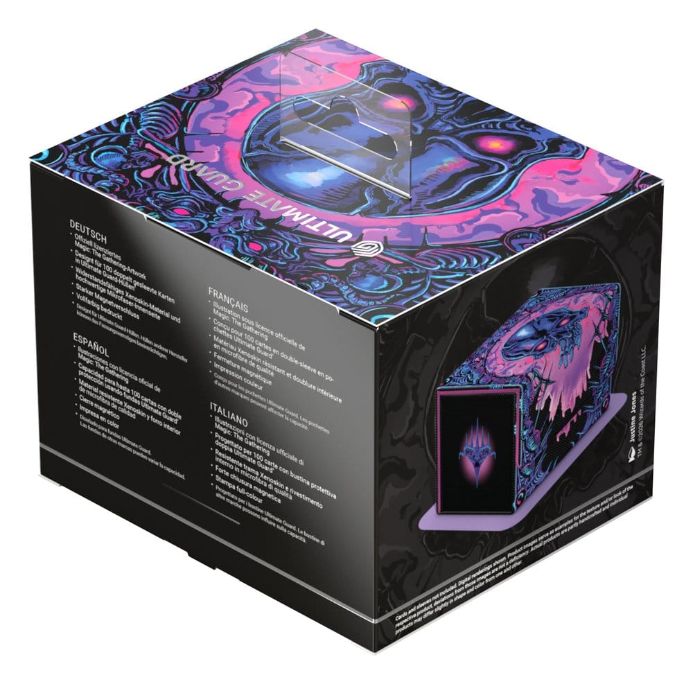 Ultimate Guard Sidewinder 100+ Xenoskin Magic: The Gathering  "Mana Token" - Swamp Image 13