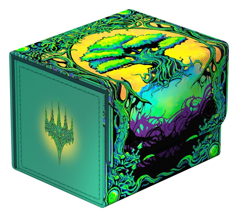 Ultimate Guard Sidewinder 100+ Xenoskin Magic: The Gathering  "Mana Token" - Forest Image 2