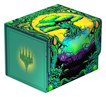 Ultimate Guard Sidewinder 100+ Xenoskin Magic: The Gathering  "Mana Token" - Forest Image 2