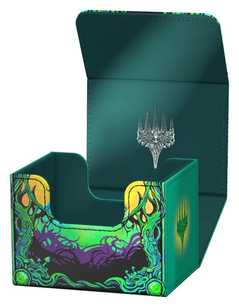 Ultimate Guard Sidewinder 100+ Xenoskin Magic: The Gathering  "Mana Token" - Forest Image 7