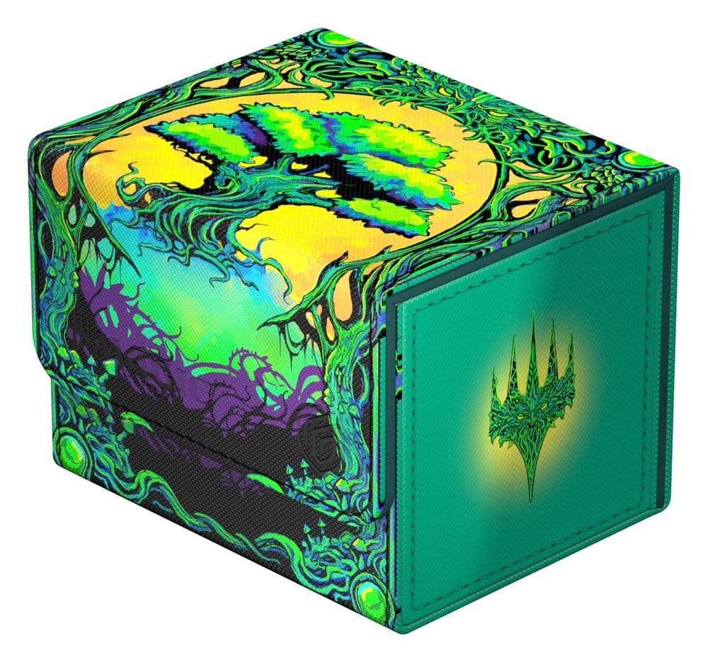 Ultimate Guard Sidewinder 100+ Xenoskin Magic: The Gathering  "Mana Token" - Forest Image 1