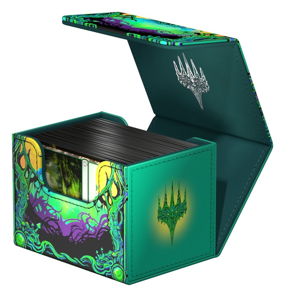 Ultimate Guard Sidewinder 100+ Xenoskin Magic: The Gathering  "Mana Token" - Forest Image 8