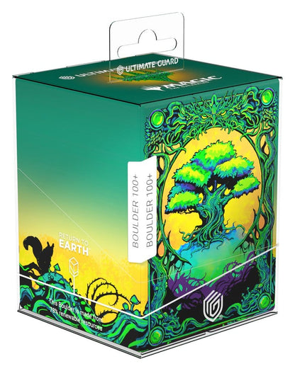Ultimate Guard RTE Boulder 100+ Magic: The Gathering  "Mana Token" - Forest Image 9
