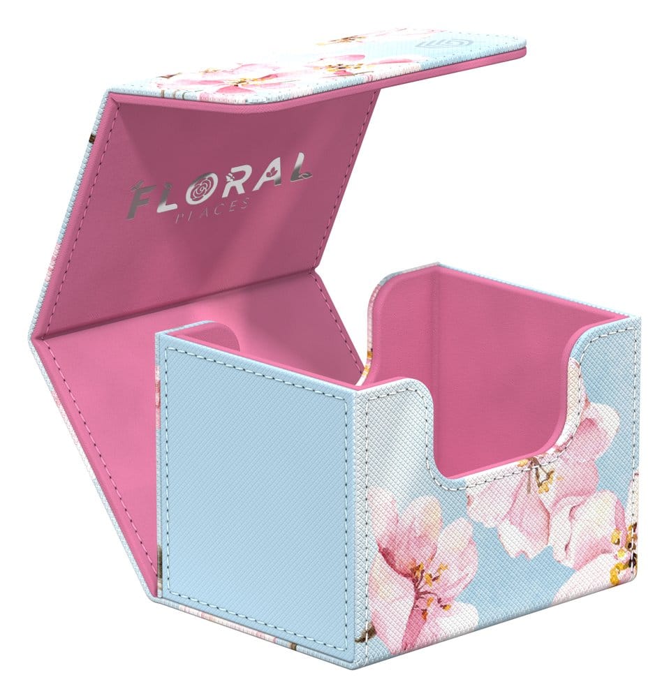 Ultimate Guard Sidewinder 100+ Xenoskin "Floral Places" - Cherry Blossom Image 5