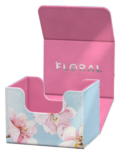 Ultimate Guard Sidewinder 100+ Xenoskin "Floral Places" - Cherry Blossom Image 6