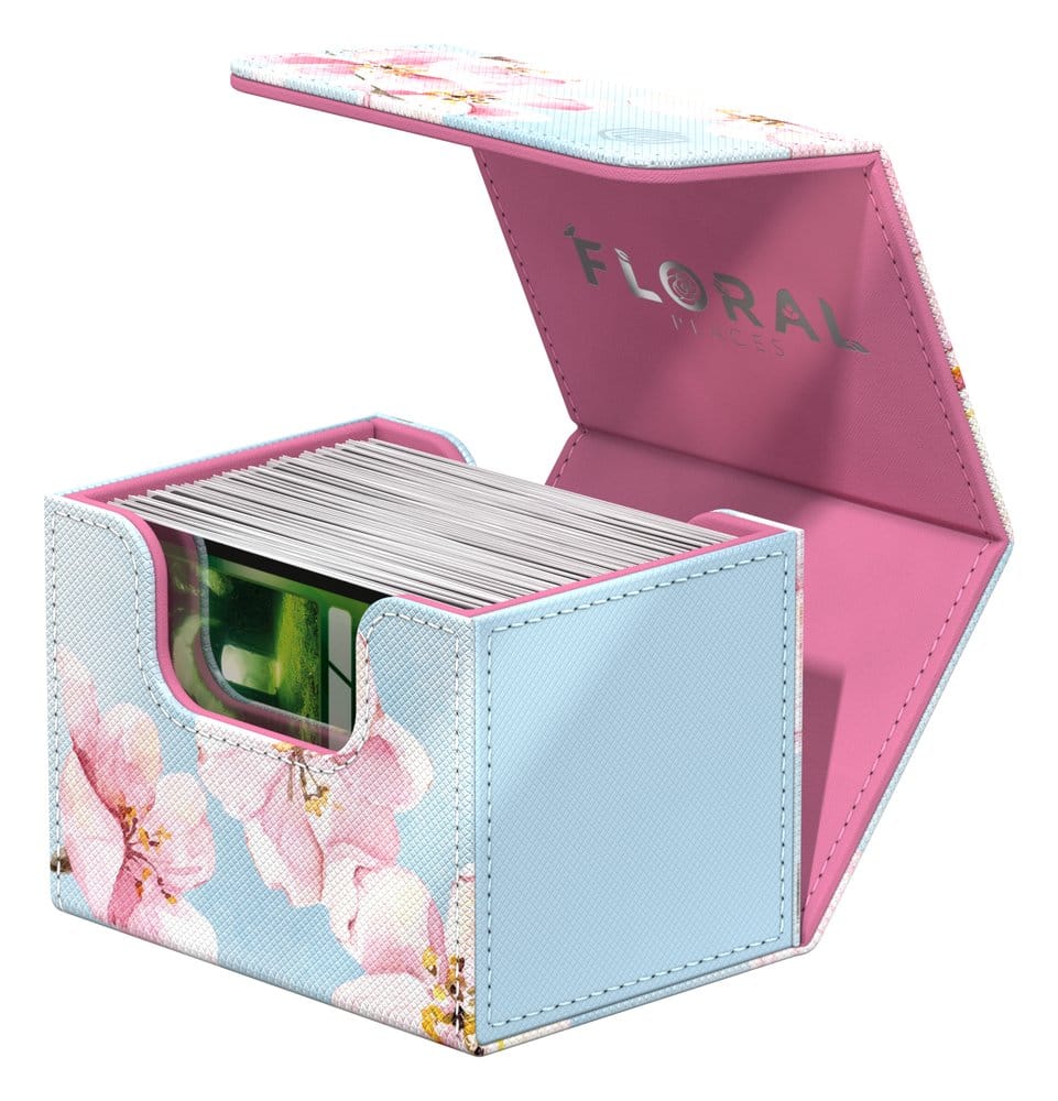 Ultimate Guard Sidewinder 100+ Xenoskin "Floral Places" - Cherry Blossom Image 7