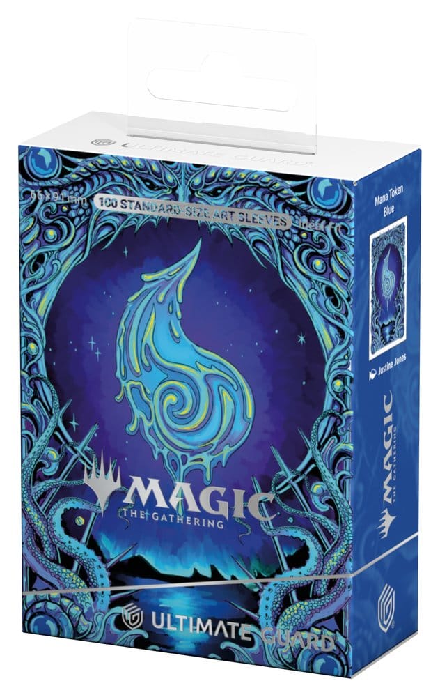Ultimate Guard Art Sleeves Magic: The Gathering  "Mana Token" - Island Image 2