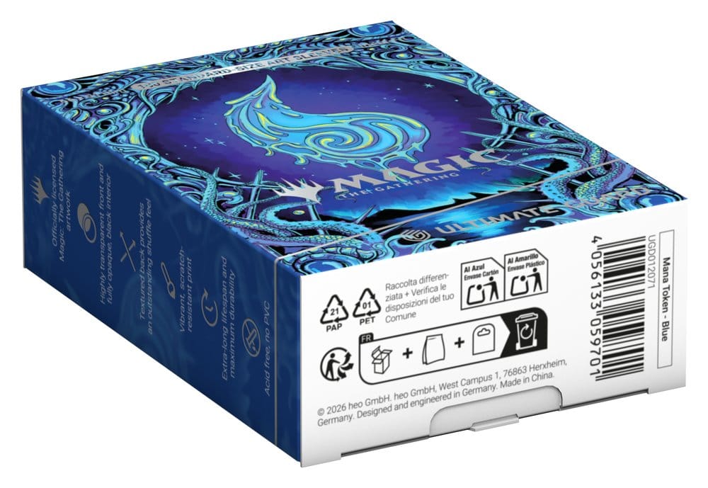 Ultimate Guard Art Sleeves Magic: The Gathering  "Mana Token" - Island Image 4