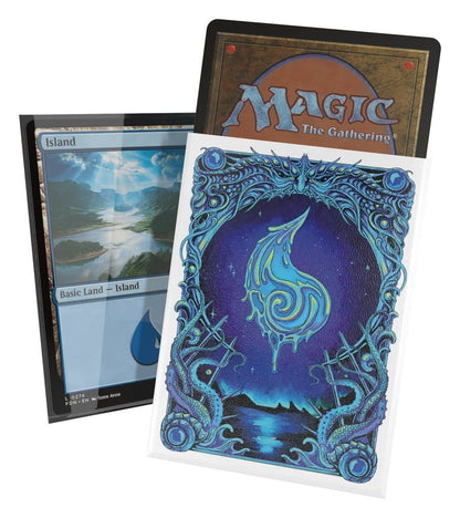 Ultimate Guard Art Sleeves Magic: The Gathering  "Mana Token" - Island Image 6