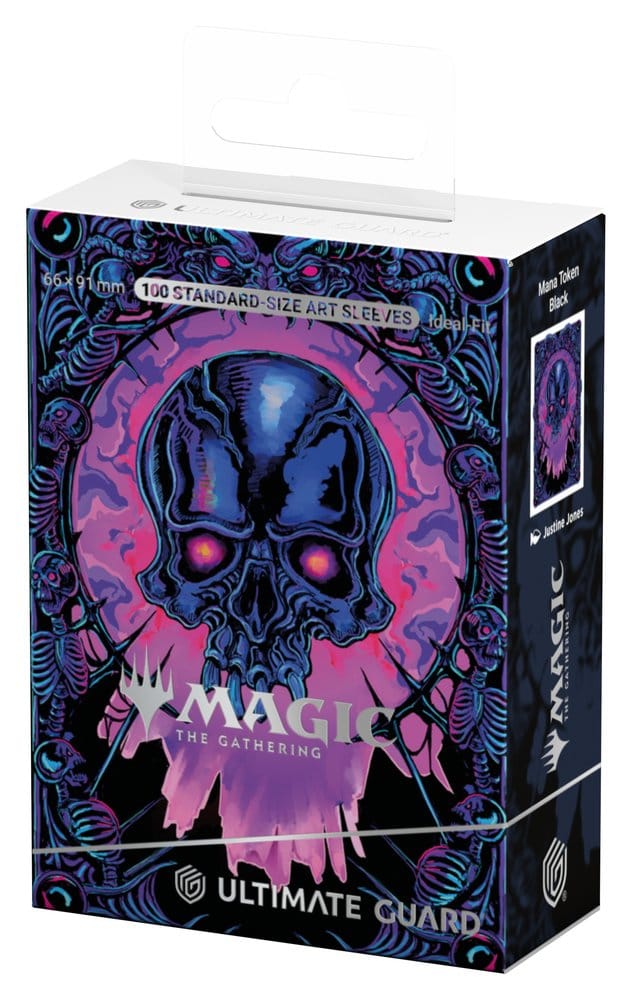 Ultimate Guard Art Sleeves Magic: The Gathering  "Mana Token" - Swamp Image 2