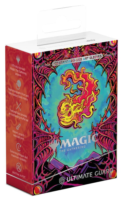 Ultimate Guard Art Sleeves Magic: The Gathering  "Mana Token" - Mountain Image 1