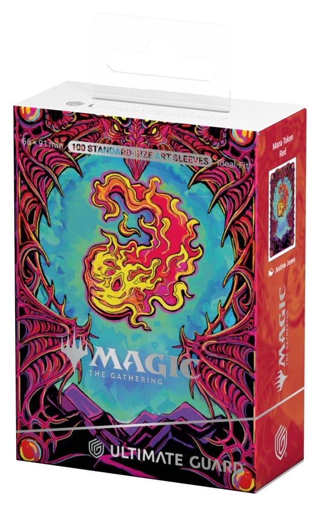 Ultimate Guard Art Sleeves Magic: The Gathering  "Mana Token" - Mountain Image 2