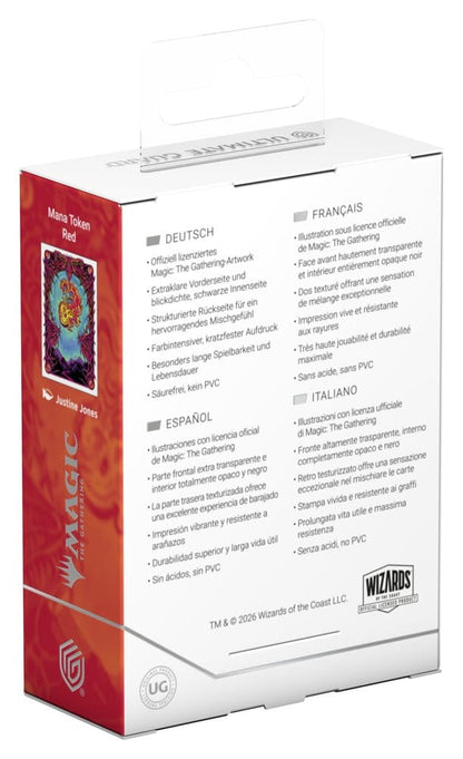 Ultimate Guard Art Sleeves Magic: The Gathering  "Mana Token" - Mountain Image 3