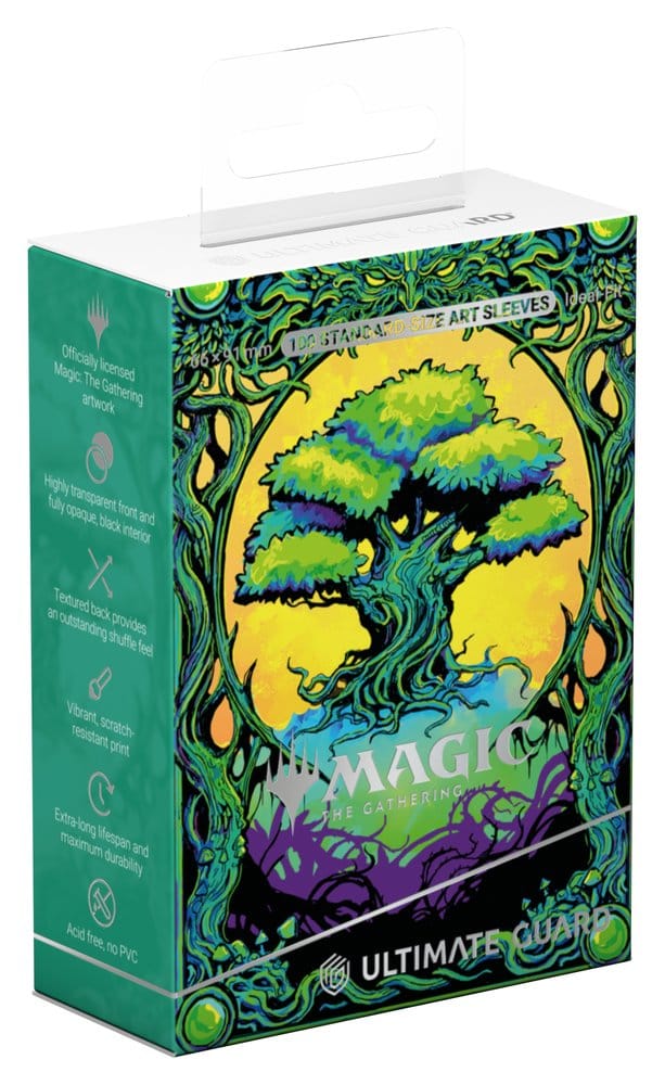 Ultimate Guard Art Sleeves Magic: The Gathering  "Mana Token" - Forest Image 1