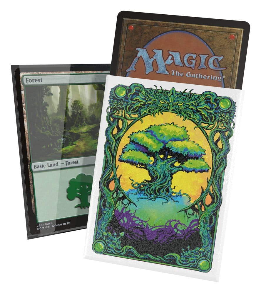 Ultimate Guard Art Sleeves Magic: The Gathering  "Mana Token" - Forest Image 6