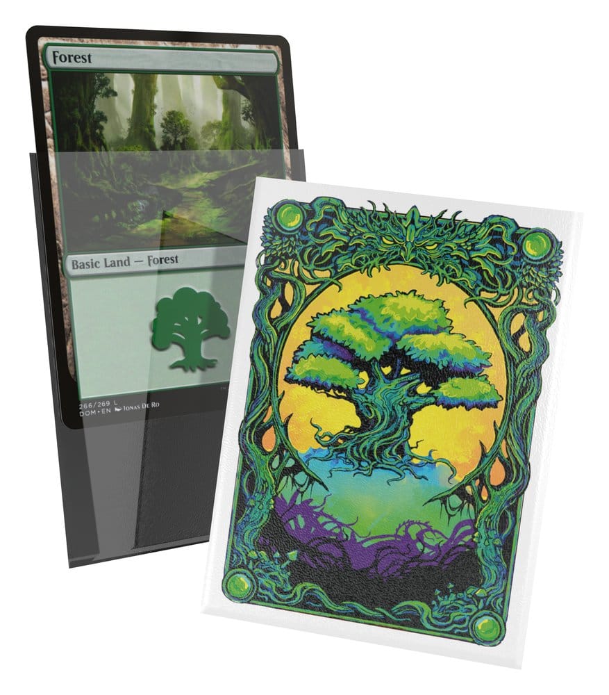 Ultimate Guard Art Sleeves Magic: The Gathering  "Mana Token" - Forest Image 7