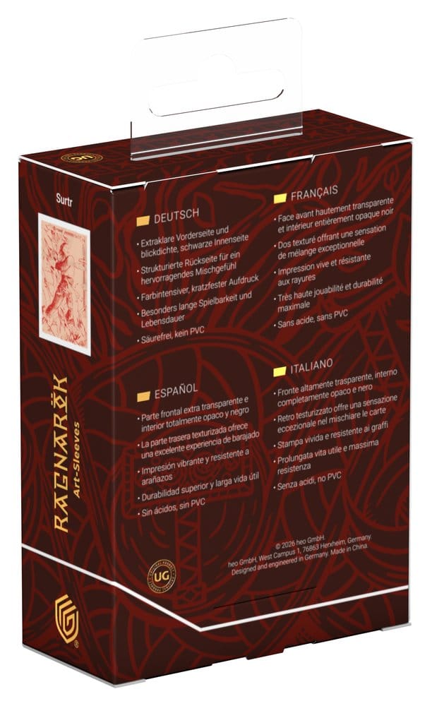 Ultimate Guard Art Sleeves "Ragnarök" - Surtr Image 3