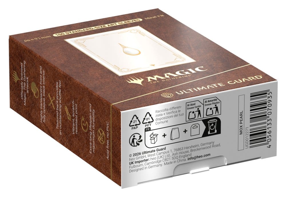 Ultimate Guard Art Sleeves Magic: The Gathering "Mox Collection" - Pearl Image 4