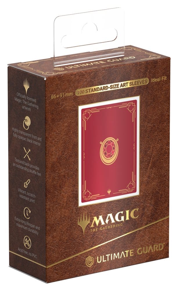Ultimate Guard Art Sleeves Magic: The Gathering "Mox Collection" - Ruby Image 1