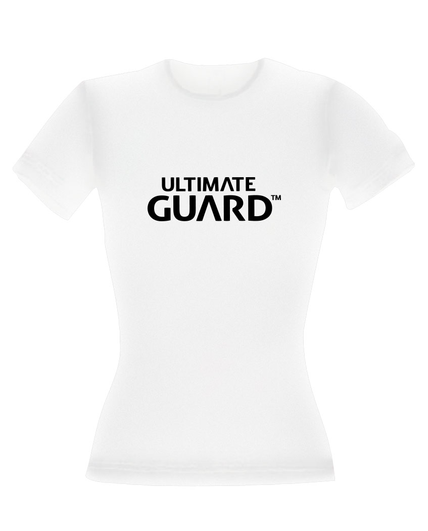 Ultimate Guard Girlie T-Shirt Wordmark Weiß Größe M Image
