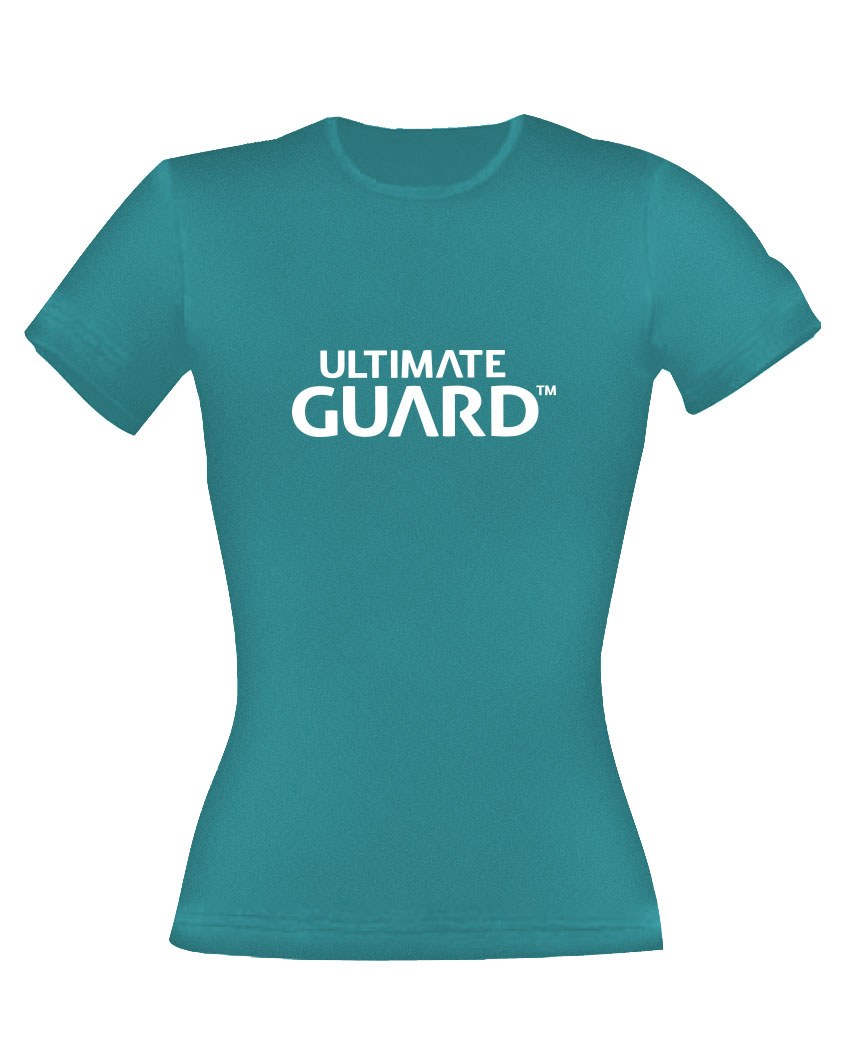 Ultimate Guard Girlie T-Shirt Wordmark Petrolblau Größe S Image