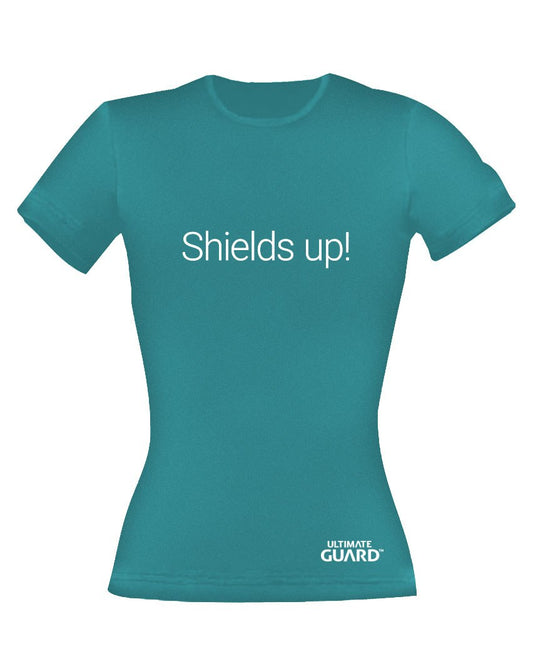Ultimate Guard Girlie T-Shirt Shields Up! Petrolblau Größe XL Image