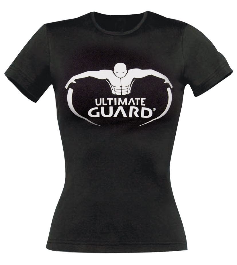 Ultimate Guard Girlie T-Shirt Logo Schwarz Größe M Image 1