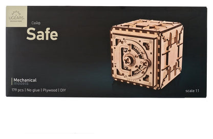 Ugears 3D-Holzpuzzle Tresor Image 2