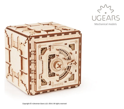 Ugears 3D-Holzpuzzle Tresor Image 5