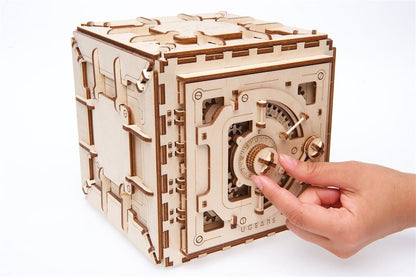 Ugears 3D-Holzpuzzle Tresor Image 6