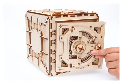 Ugears 3D-Holzpuzzle Tresor Image 9