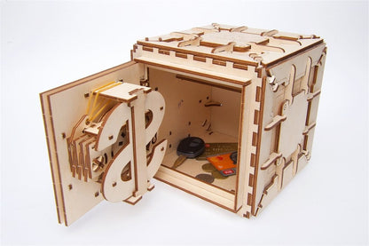 Ugears 3D-Holzpuzzle Tresor Image 10