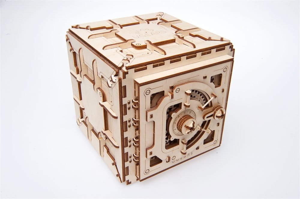 Ugears 3D-Holzpuzzle Tresor Image 13