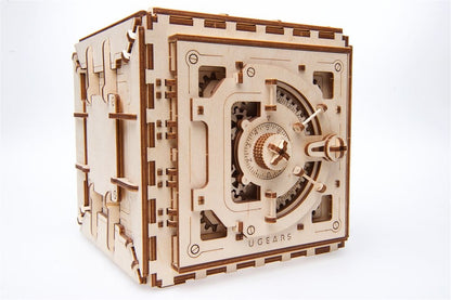 Ugears 3D-Holzpuzzle Tresor Image 14