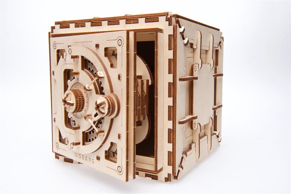Ugears 3D-Holzpuzzle Tresor Image 15